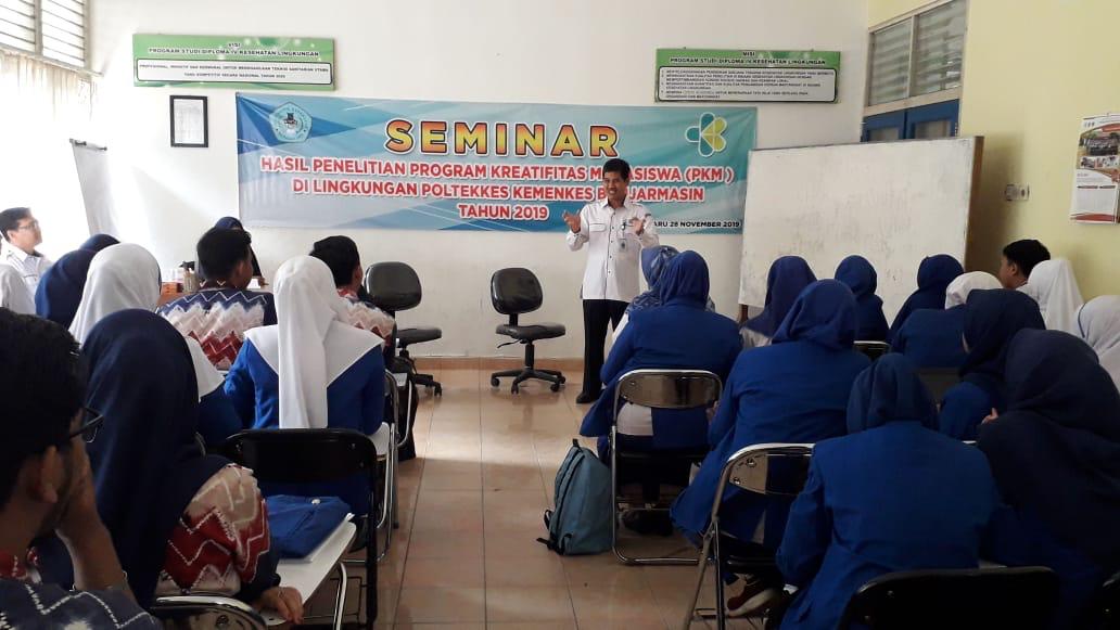 Arahan Direktur Poltekkes Kemenkes Banjarmasin Bapak Dr. H. Mahpolah, M.Kes